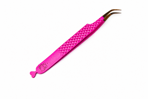 Fiber Grip Curve Tweezers