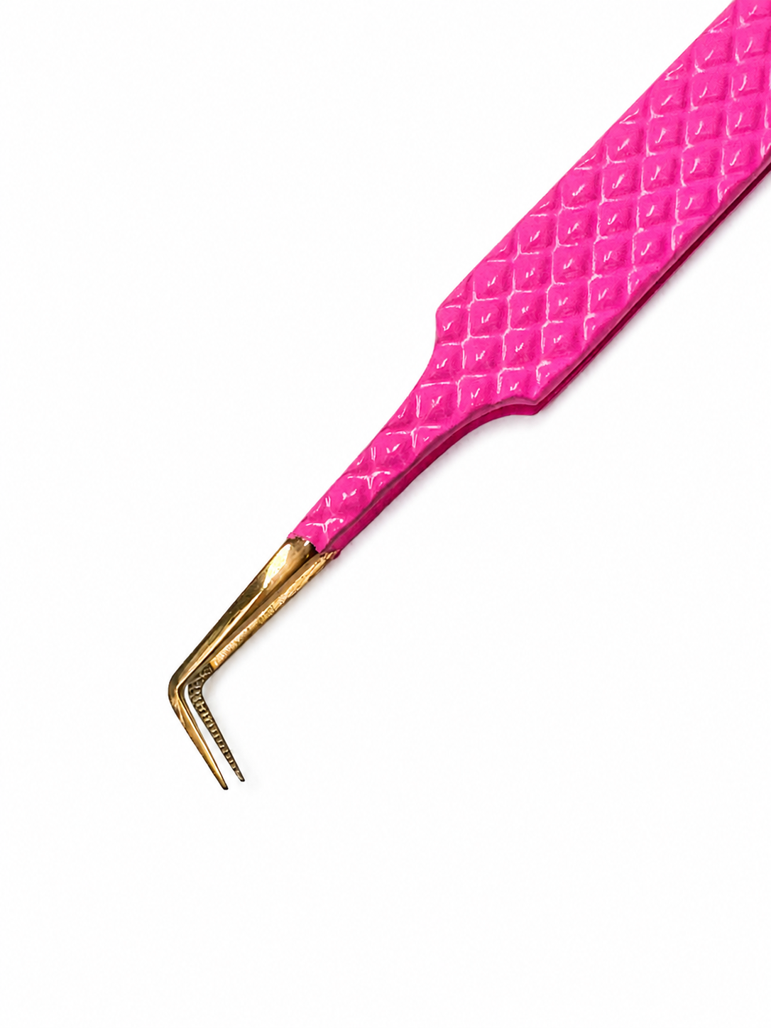 Fiber Grip L-Shaped Tweezers