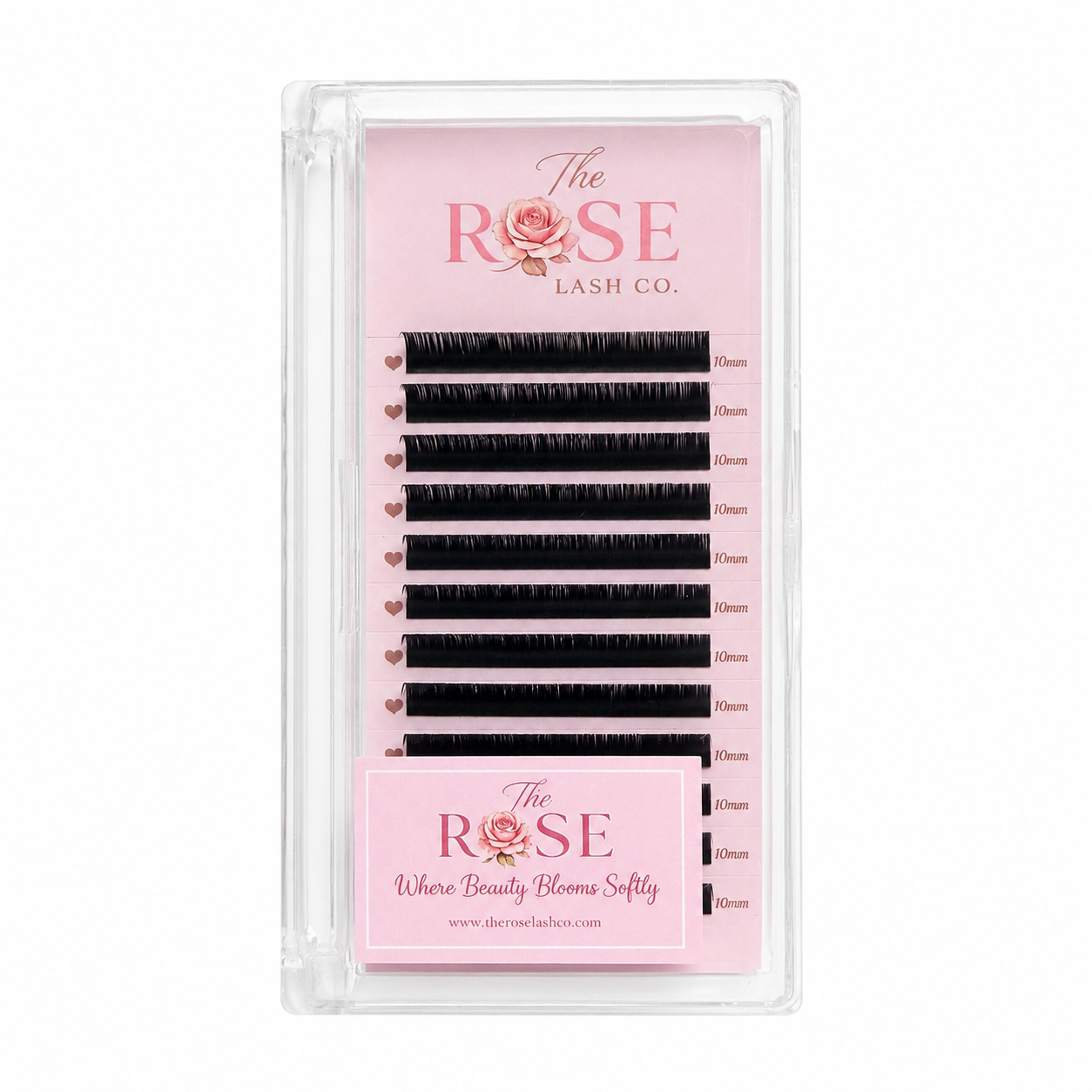 The Rose Lash Co. Lash Tray 0.3 LC Curl